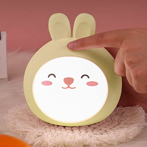 Lámpara de Mesa de Noche Infantil Tyenaza Conejo USB miniatura 2
