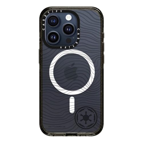 Coque iPhone 15 Pro CASETiFY antichoc MagSafe protection 2.5m noir - 2