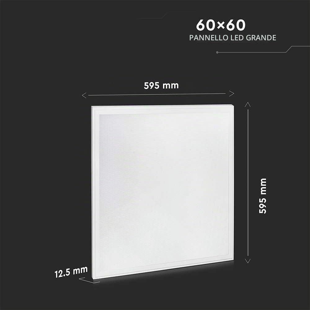 V-TAC VT-6060 40W LED PANEL 600x600mm COLORCODE:4500K SQUARE 6PCS/PACK