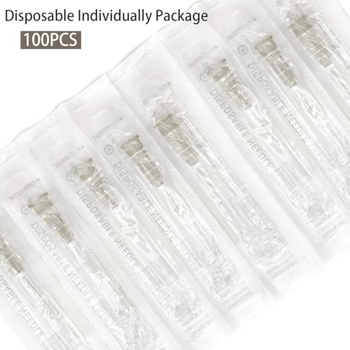 Image of 100 PCS 27 Gauge 1 /2 inch for Lab Accessories, Individual Packaged