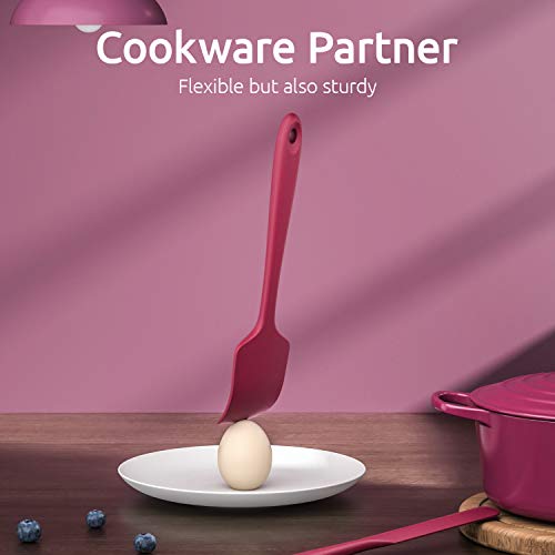 U-Taste BASICSPATULA-4-RED Silicone Spatula Set thumb #4