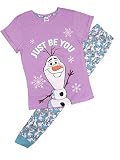 Damen Harry Potter Hogwarts Crest Pyjama Set - Eiskönigin Olaf, 40-42
