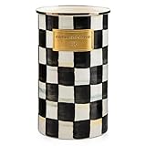 MacKenzie-Childs Courtly Check Enamel Utensil Holder