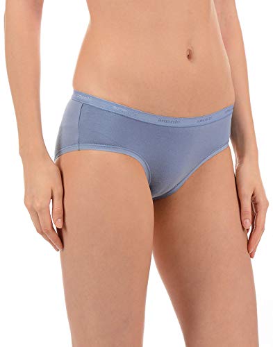 Image of Amante Solid Cotton Low Rise Hipster Panty Pack(Pack of 3)