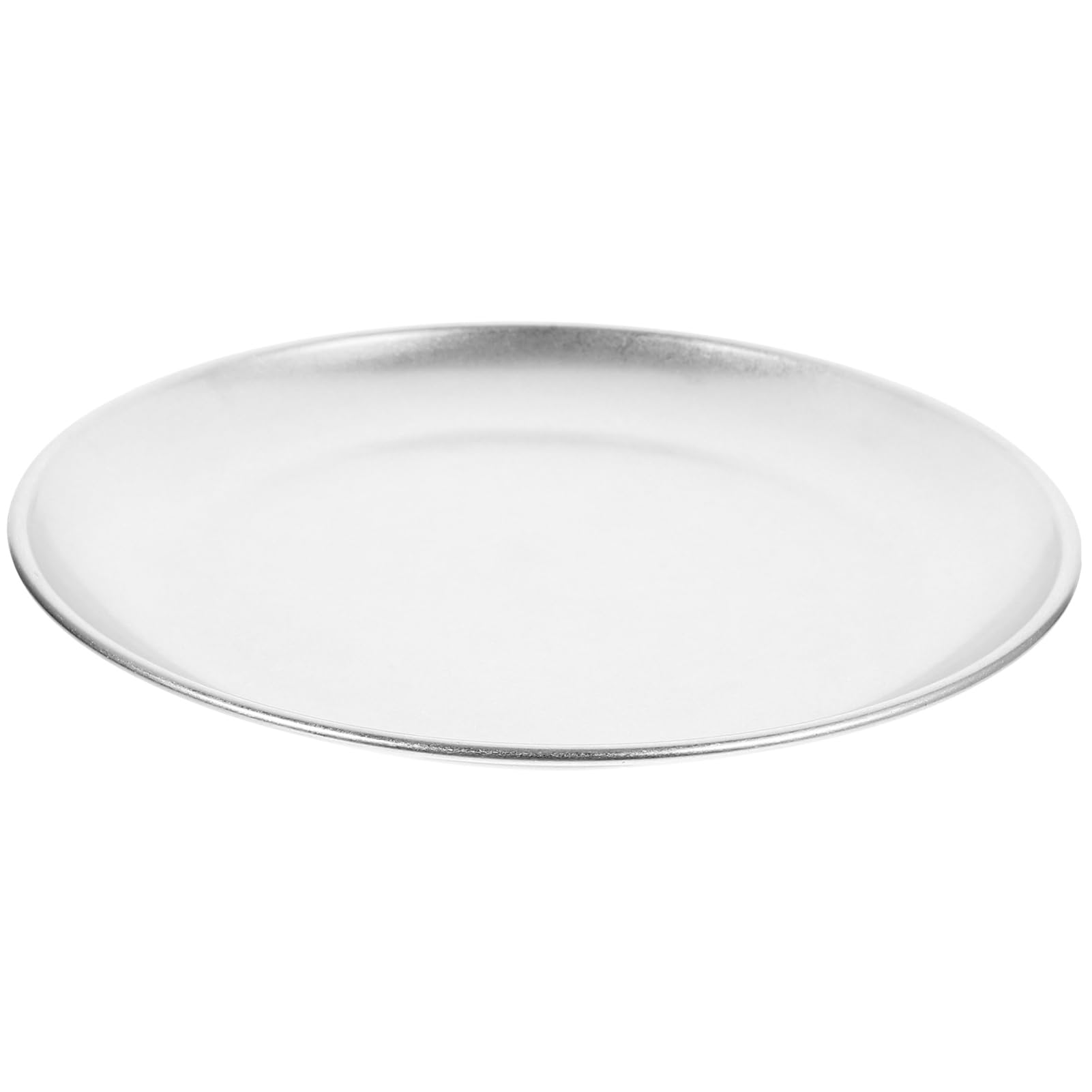 PRETYZOOM Stainless Steel Retro Food Plate Serving Tray for Appetizers Desserts and Fruits for Bbq Family Gatherings and Parties Easy to Clean and
