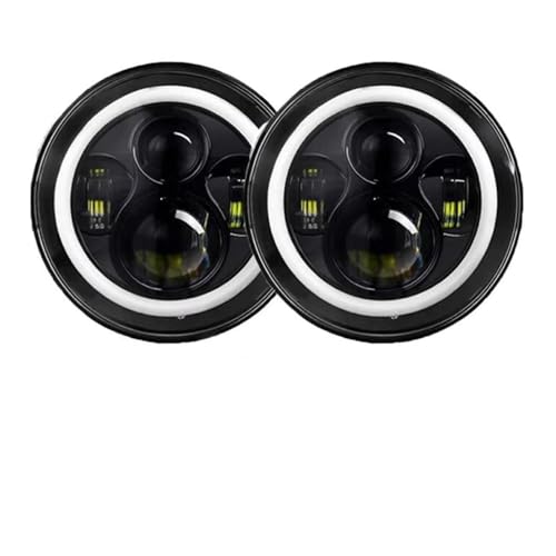 Phare LED Rond 7 Pouces Mazda MX5 Idéal pour les Sorties Nocturnes et Balades d'Été