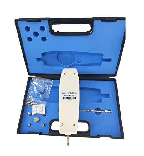 Dial Force Gauge Dynamometer Pointer Type Push Pull Tester Meter with Max Load Range 300N/66Ib