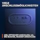 SteelSeries Arena 7 - 2.1-Gaming-Lautsprecher 2-Wege-Lautsprecherdesign Starke Bässe, Subwoofer Reaktive RGB USB, Aux, optisch, kabelgebunden Bluetooth PC, PlayStation, Mobilgeräte, Mac, Black