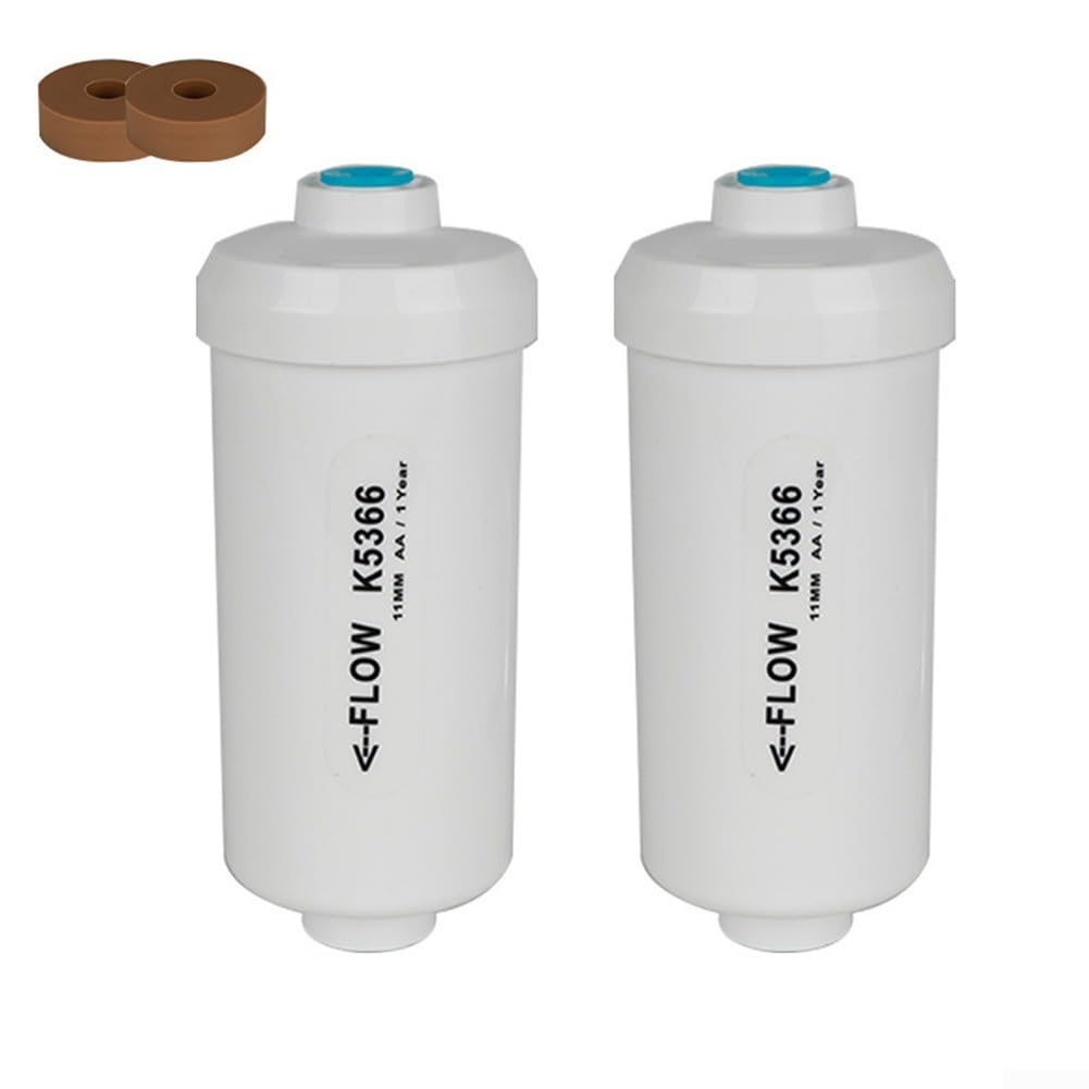 Cartuccia filtro dell'acqua compatibile con Maxtra+ Pro, riduce il calcare del fluoro, per brocche Elemaris Marella, confezione da 2