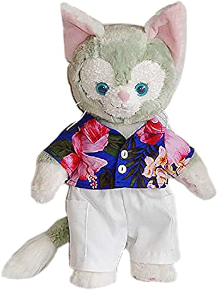 Amazon.co.jp: ジェラトーニSサイズ用アロハシャツ&パンツ(紺)gela