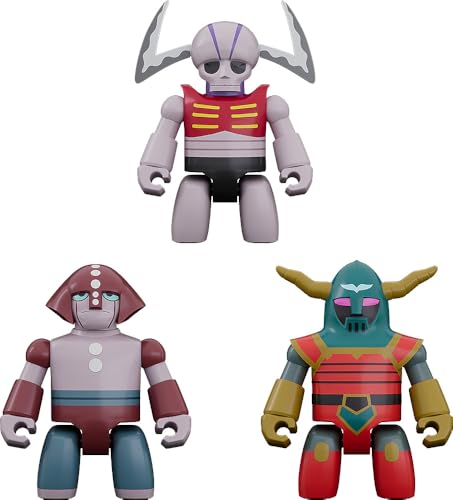 グッドスマイルカンパニー［GOOD SMILE COMPANY］BRICKROID マジンガーZ 機械獣セット① ノンスケール プラスチック製 塗装済み可動フィギュア