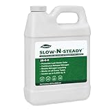 Slow-N-Steady Liquid Lawn Fertilizer | 28-0-0, High Nitrogen, Slow Release Nitrogen (SRN) | Urea Triazone Sprayable Fertilizer | 32 fl oz Bottle | Steady Green-Up for Lawns| Made in The USA |