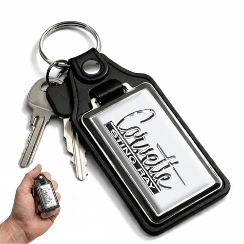 Image of Brotherhood Car Key Chain for Corvette - Classic Models Keychain for Men and Women Gift Key Ring Key Chain
