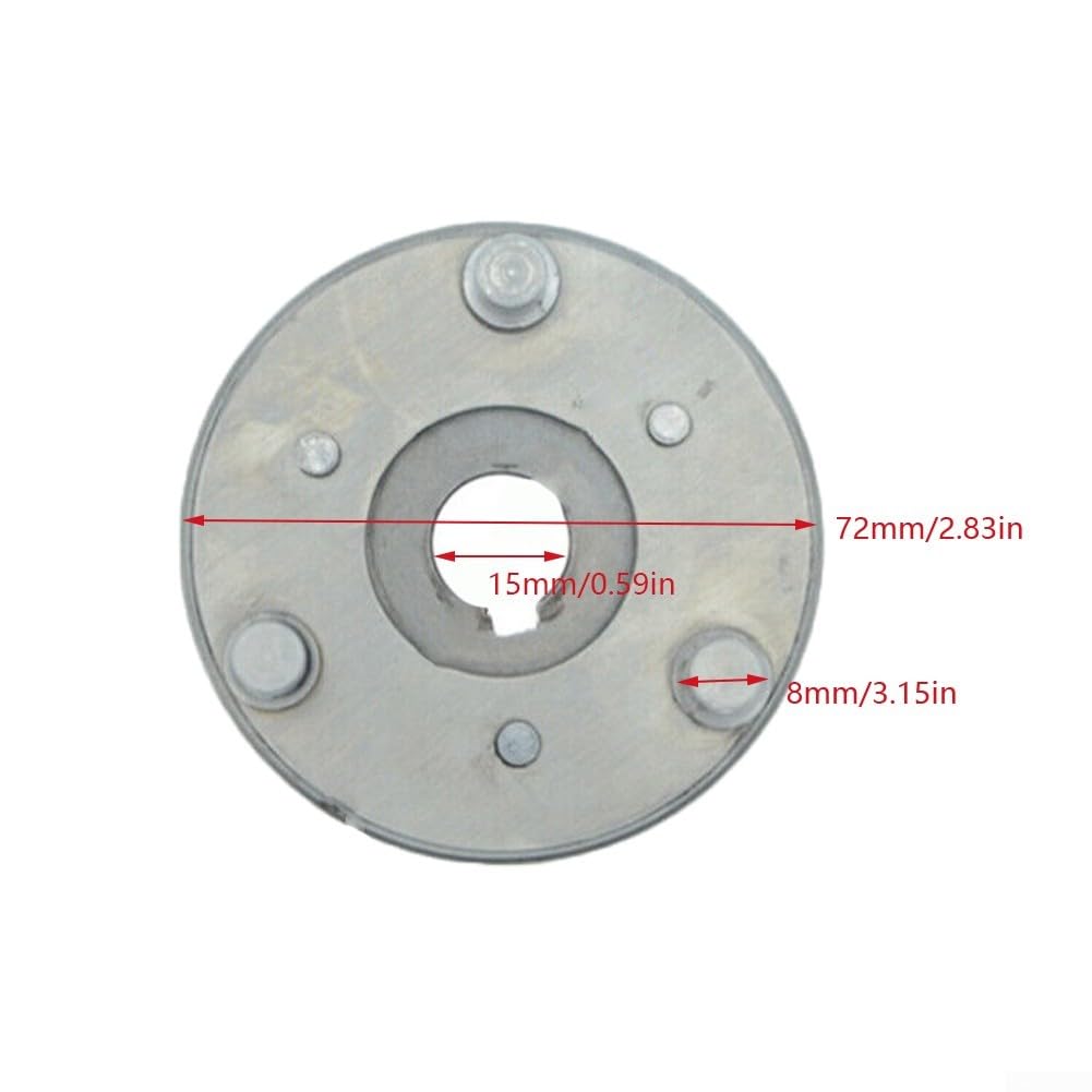 SPORTARC Frizione elettrica in Nylon, Ruota e-Bike Motore planetario 36T Ingranaggi + Frizione per Motore per Bafang Mid-Drive 250W-350W
