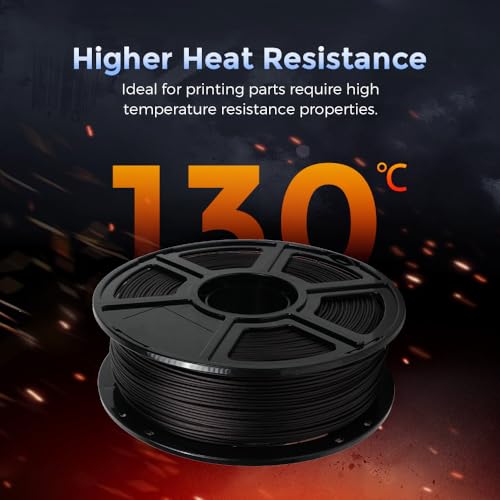 Image of FLASHFORGE Carbon Fiber PETG Filament 1.75mm, PETG with Carbon Fiber, 1KG Spool, Dimensional Accuracy + /- 0.02mm, Lightweight & Heat-Resistant & Moisture Free (PETG-CF Marsala)