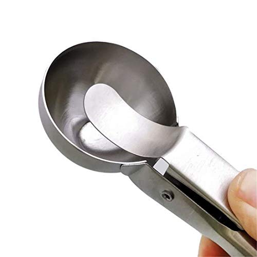 Stainless Steel Spoon Kitchen Ice Cream Scoop Mashed Watermelon Potatoes Jelly Frozen Yogurt Cookies Scoop Kitchen Accessories - Thumbnail 3