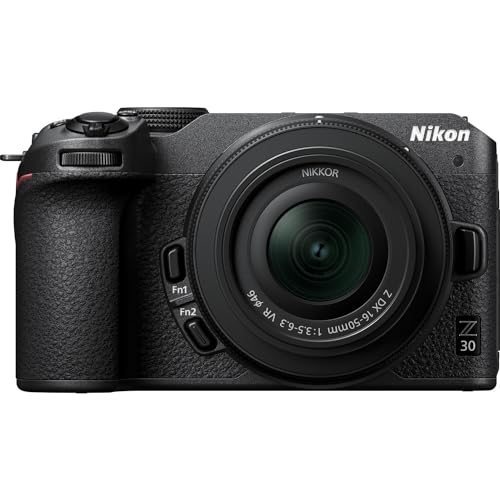 Nikon Z30 Cámara Digital Mirrorless 20.9MP 4K con Lente Kit miniatura 2