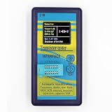 ARMYJY Tester per transistor di colore TFT da 1,8 pollici con funzionalità per NPN/PNP, MOSFET, diodi, condensatori e induttori, 0,5 Ω-50 MΩ, 25 pF–100 mF, 0,01 mH–20H, nero