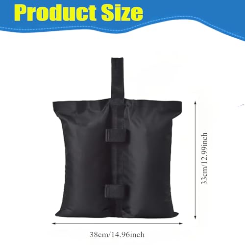 Sac de sable imperméable lestage tonnelle parasol 38x33cm x4 - 3
