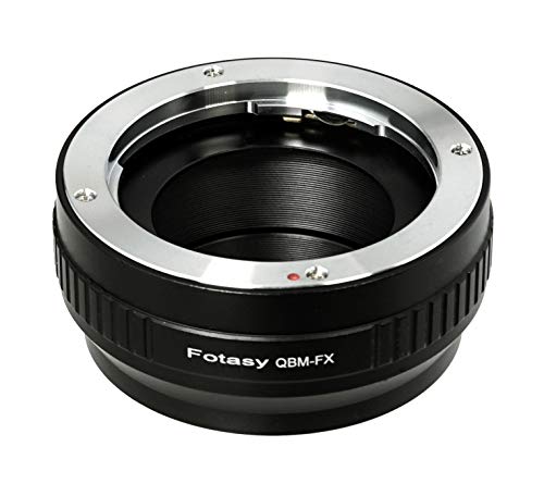 Fotasy Rollei QBM Lens to Fuji X Lens Adapter, fits Fujifilm X-Mount Camera X-Pro1 X-Pro2 X-E1 X-E2 X-E3 X-A5 X-M1 X-T1 X-T2 X-T3 X-T10 X-T20 X-T30 X-H1 & New Models