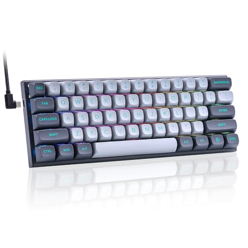 E-YOOSO Hz-61 60% RGB Mechanical Gaming Keyboard Wired...