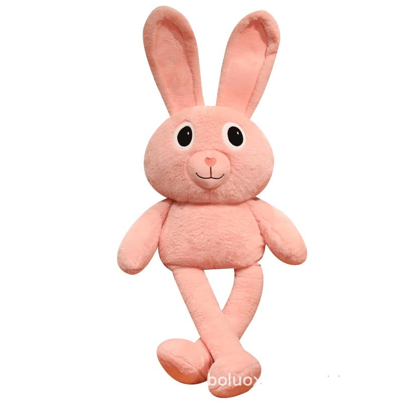 ウサギ耳のぬいぐるみ 赤*6 Amazon.co.jp: 耳を引くウサギのぬいぐるみの耳を引く毛足の長い