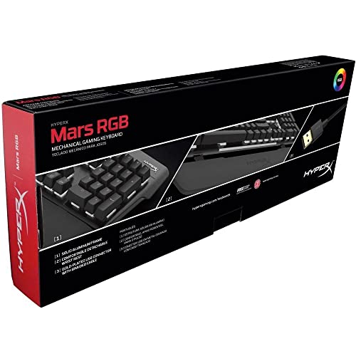 HyperX Teclado Mecânico Gamer Mars RGB - US layout