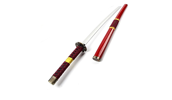 Amazon.co.jp: 和道一文字 三代鬼鉄 黒刀秋水 雪走 原版刃 模造刀 美術