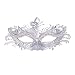 Hoshin Masquerade Mask, Mardi Gras Deecorations Venetian Masks for Womens (Sliver)