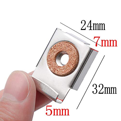 JZK 2 Set Ganci appendi Specchio per Specchio