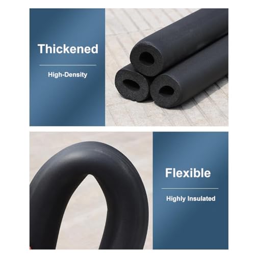 Tubo de espuma para aislamiento térmico de tuberías de 3/4" x 1/2" 4