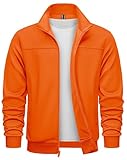 TACVASEN Men's Lightweight Jackets Windproof Track Jackets Men Spring Fall Outdoor Windbreakers Mens Jackets Casual Stylish