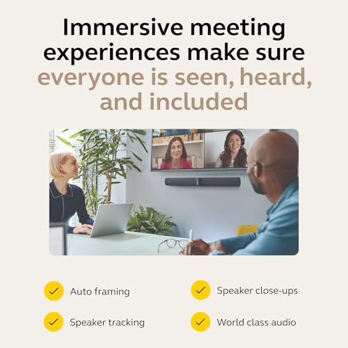 Caméra Jabra Panacast 50 VBS Zoom intelligent Compatible avec UC Full HD 4K Luminosité 3500 - vue 8