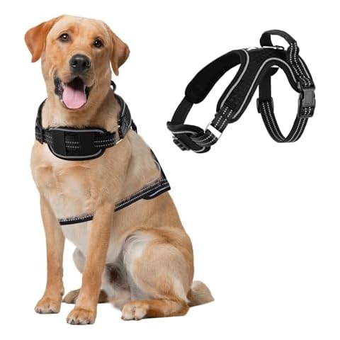 FUNKEEN Adjustable No Pull Dog Harness Cover