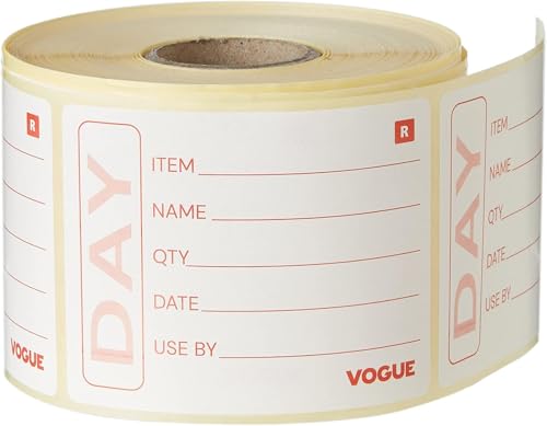Étiquettes pour produits préparés Vogue E148 à forte adhérence
