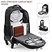 StarCloud 4-Rad Rucksack mit Rollen 45L (22x14x9 Zoll): 17,3-Zoll Laptop Rucksack Trolley, Wasserabweisender Handgepäck Rucksack mit Rollen, Airline-Approved Kabinengepäck für Reisen & Business