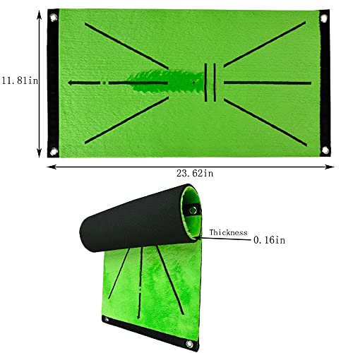 Sailling Golf Chipping Net And Hitting Mat For Backyard Accuracy And Swing Practice，Chipping Net With Golf Mat & Golf Practice Balls,Indoor/Outdoor Golfing Target Accessories (Chipping Net With Mat) #TOP4