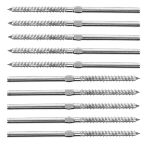 Tornillos tirafondo de acero inoxidable resistentes a la corrosión para pasamanos de lujo