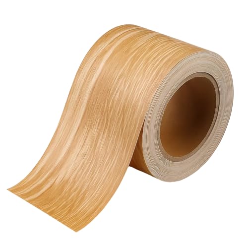 DXPETA 1 PCS 10 m Carpet Tape, Waterproof Tape for Wood Scratch Repair, Wood Grain Effect Tool, 5cm x 10m Self-Adhesive, Tape for Laminate Floors, Furniture, Cabinets, and Baseboards