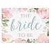 Wedding Star 1074-134 Garden Party Bride To Be Chair Signs - Pack of 2