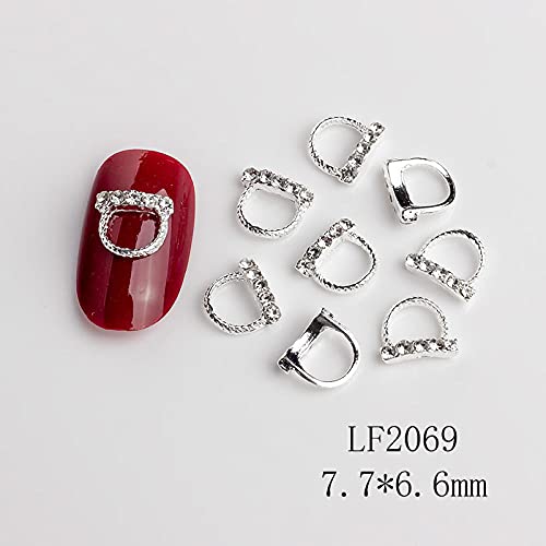 Nagelschmuck Diamanten Japanischer Nagelstreifen Große Diamanttröpfchen Tropfenlegierung Net Rot Kreis Nagelaufkleber…