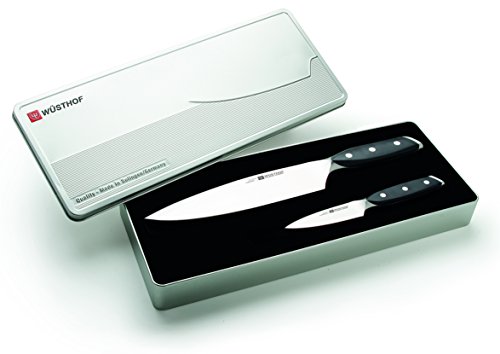 Wusthof Xline 2 Piece Knife Set, Silver