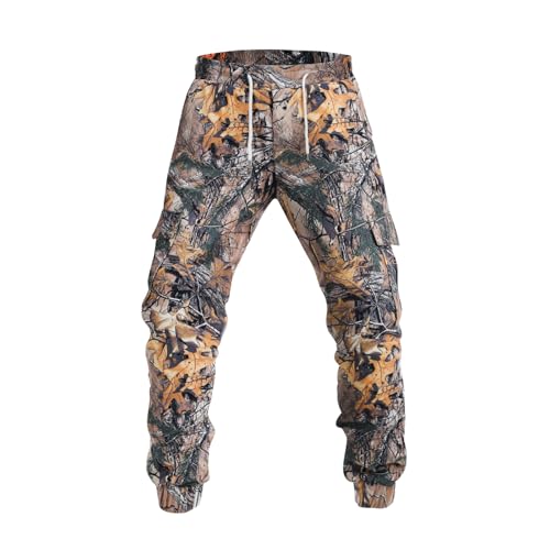Men's Camouflage Sweat Trailcrest Pants Tactical Apparel Cargo Pant Sports Style