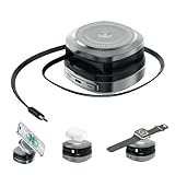 Chargez 3 appareils simultanément avec un seul dispositif ! Grâce à ses trois modes de sortie (charge sans fil, port Type-C et câble Type-C intégré), il alimente simultanément smartphones, tablettes et écouteurs. Idéal pour les sorties en famille ou les utilisateurs multi-appareils.