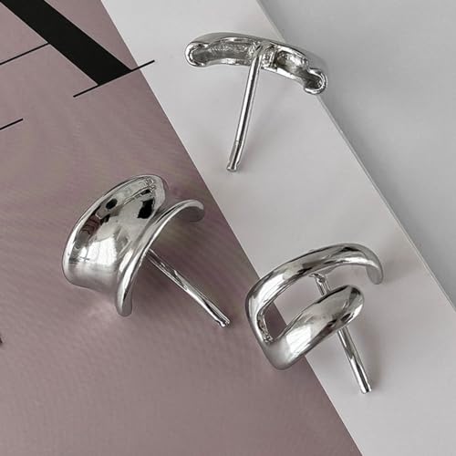 3 Piezas Pinzas para Cabello Metal 1 Pulgada Plateadas miniatura 6