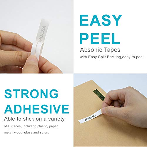 Absonic 3-Pack Compatible Label Tape Replacement For Casio Xr-12We Xr-12We2S 12Mm 1/2" Black On White Label Tape Cartridge For Kl-60 Kl-100 Kl-120 Kl-750 Kl-780 Kl-820 Kl-7000 Kl7200 Ez-Label Printer #TOP2