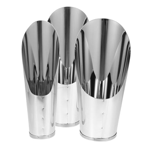 Set de 3 cucharas para suelo de acero inoxidable para jardín miniatura 1
