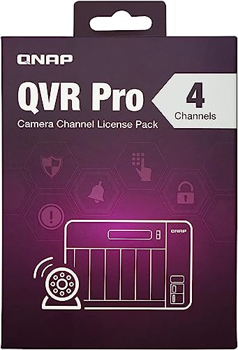 QNAP LIC-SW-QVRPRO-4CH 4 Channel license (QVR Pro Gold is required)