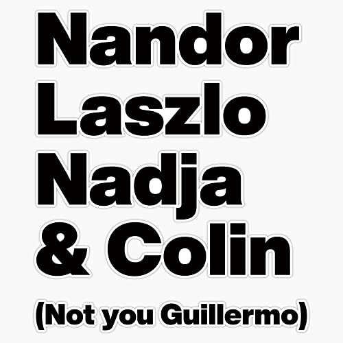 Nandor Laszlo Nadja and Colin (Not you Guillermo) - What