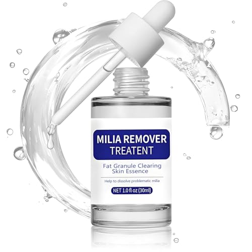 MILIA REMOVER Treatment Serum, MILIA REMOVER for Eyes & Face with Salicylic Acid & Tea Tree Oil 0.85 oz